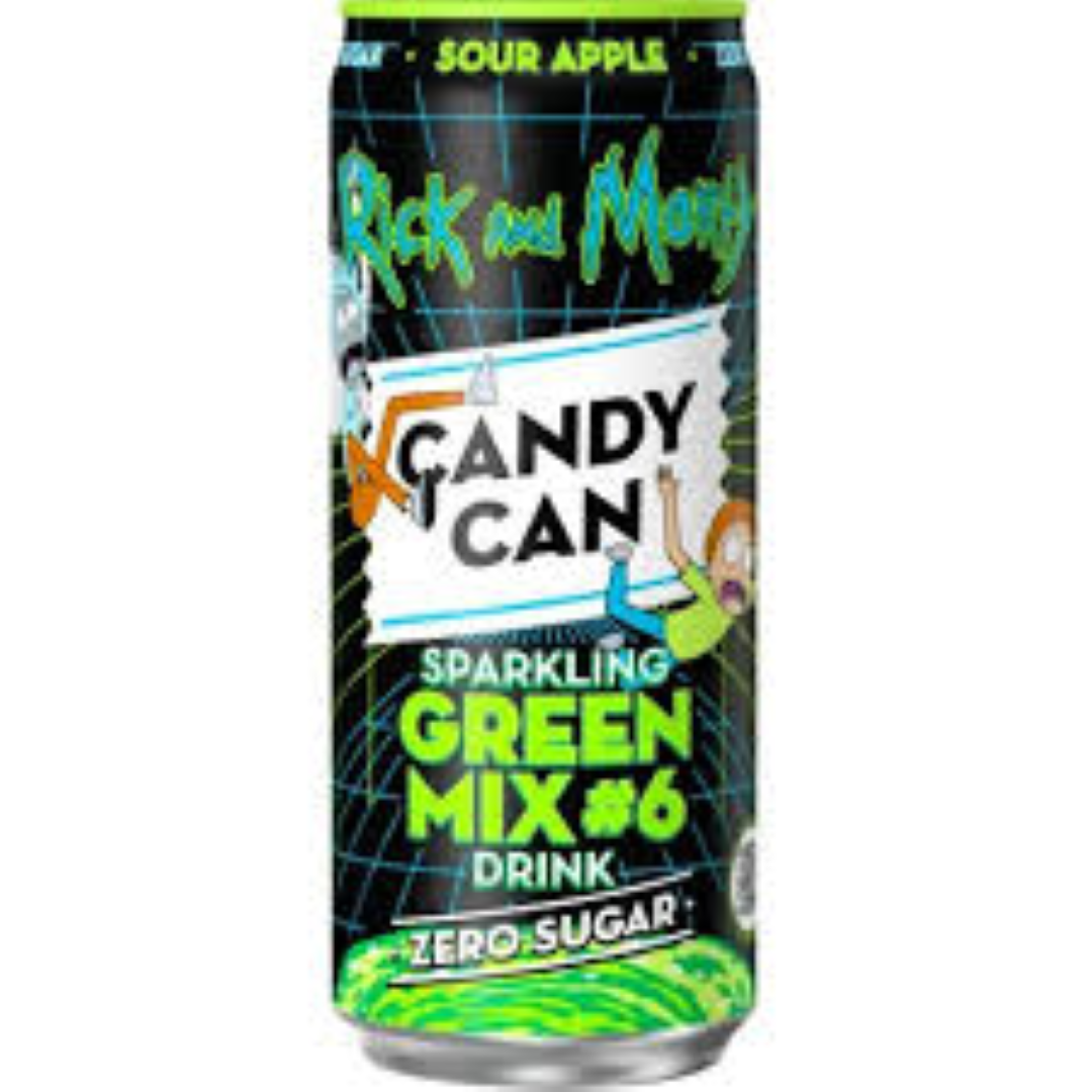CANDY CAN RICK N MORTY GREEN MIX SPARKLING D 330ML